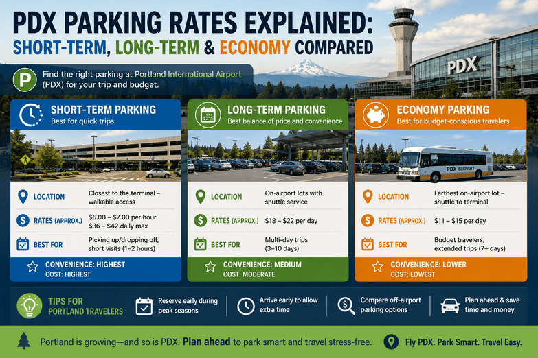 Portland parking rates